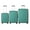 Aqua Green, variant on MAYEERTY 3-Piece ABS Luggage Set, Spinner Wheels, TSA Lock, Lightweight Suitcase, Dark Blue