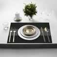 thumbnail image 4 of Dainty Home Set of 6 Placemats | Elegant and Durable | 12x18 in PVC Non-Slip Washable Place Mats | Tear-Resistant Heat | Resistant Placemats, 4 of 9