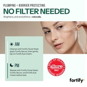 Fortify Skincare Hyaluronic Acid Serum for Face with Collagen – 3-in-1: Detox, Treat, Boost – Hydrating, Firming, Anti-Aging Serum – Dermatologist Tested Korean Skin Care – Clean Beauty – 1.69 Oz
