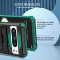 thumbnail image 3 of Case for Google Pixel 8 Pro,Decase Heavy Duty Dual Layer Soft TPU Hybrid Hard PC Kickstand Phone Cover with Belt Clip Rugged Shockproof Protective Case,for Google Pixel 8 Pro (2023),Darkgreen, 3 of 8