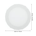 thumbnail image 3 of OULII Durable White Linen DIY Panels for Drawing Use Suitable for Oils Acrylics Tempera 3pcs Round, 3 of 4