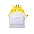 thumbnail image 1 of Small Cute Cartoon Animal Switch Sticker Nursery Kids Cartoon Switch Bedroom Removable Wall Decals PVC Home Wallpaper, 1 of 5