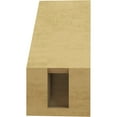 thumbnail image 4 of Ekena Millwork 3"W x 6"D x 6"H Carmel Rough Cedar Woodgrain TimberThane Knee Brace, Primed, 4 of 6