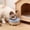 Blue, variant on Dvkptbk water bowl Automatic Floating Water Bowl for Cats and Dogs Gentle on Pet Beard Foolproof To Clean Disclose Proof Suitable for Small To Medium Sized Pet