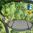 thumbnail image 2 of SharkTRUE Spillproof Seed Catcher Tray Bird Feeders Large Capacity Rusts Resistant Outdoor Yard Feeding Bird Feeding Platform Accessory, 2 of 9