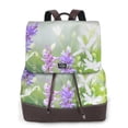 thumbnail image 1 of Fotbe Purple Butterfly On Wild Mochila Bolso con Estampado para Mujer, Mochila Antirrobo de Nylon Impermeable, Bolsa Ligera de Hombro, 1 of 4