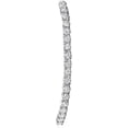 thumbnail image 7 of Charles Raymond Women's Big Rocks Bezel Colored Dial with Roman Numerals Fully Iced Out Watch - ST10327LA (ST10327LA SLV Blue-RN w/TB), 7 of 7