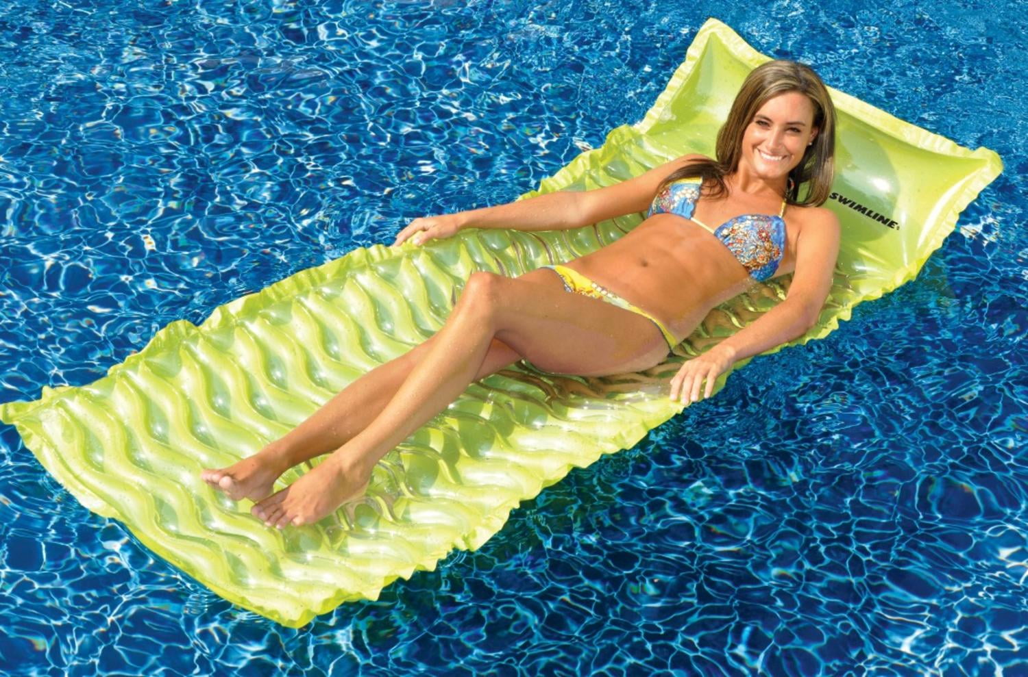 Swimline 70 Inflatable 1 Person Water Sports Insta Matt Swimming