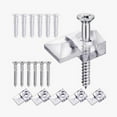 thumbnail image 2 of 20 Sets Of Mirror Holder Clips Kit， for Crystal Clear Plastic Mirror Clip,, 2 of 9