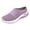 Purple, variant on Rokment Women's Orthopedic Arch Support Clogs Walking Backless Sandals for Plantar Fasciitis Comfortable Breathable Mesh Tennis Non Slip Nursing Work Shoes White Size 8.5
