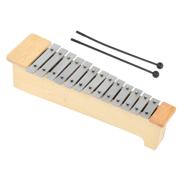 Metallophone,Aluminum Glockenspiel 13 Note Treble Glockenspiel Percussion Instruments Smooth Operation