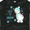 thumbnail image 4 of Inktastic Let It Snow Snowman Boys or Girls Toddler T-Shirt, 4 of 5