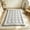 Classic Gray, variant on Floral Quilted Mattress Topper, 900GSM Filling Foldable Sleeping Mat, Cozy Mattress Topper with Four Corner Straps Portable Floor Bed Mattress Pad for Guest Room Dorm Camping