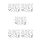 thumbnail image 2 of Cateissary Pegatinas de pájaros para ventana, película electrostática extraíble, calcomanías de vidrio de vinilo autoadhesivas, buen diseño mate, Type2 NO2 Cateissary CBP353382, 2 of 5