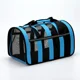 thumbnail image 5 of Transportín de viaje blando para perros, portátil, para mascotas, perros y gatos, para aerolíneas, con ventana de malla, bolsa de transporte para viajes para perros pequeños y medianos, SML, 5 of 5