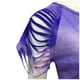 thumbnail image 4 of Gibobby Playera de Manga Corta Casual Suave Blusa manga corta con estampado tinte anudado suelto a la moda para mujer(Azul,M), 4 of 5