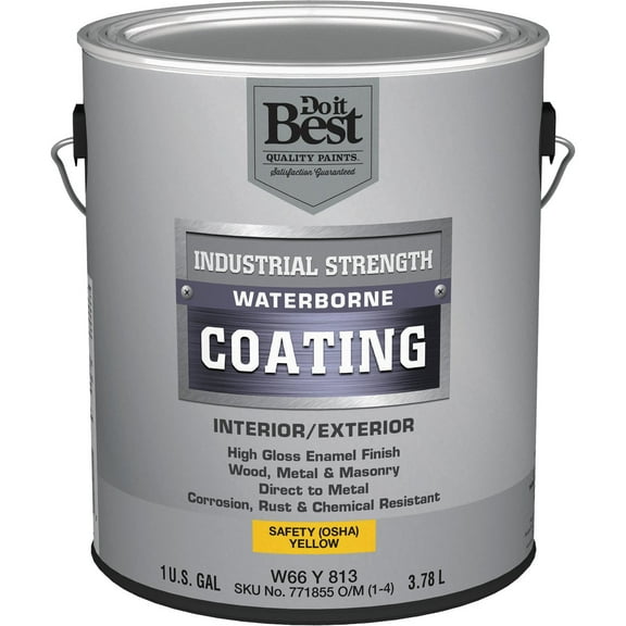 Sherwin-Williams Co. Do it Best Waterborne Industrial Strength Enamel Coating - Pack of 6