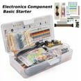 thumbnail image 1 of BTOER 830 Breadboard Cable Resistor Electronics Component Starter Kit Fits For Arduino, 1 of 8