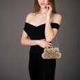 thumbnail image 4 of Bolso de mano de noche JAMBHALA Dressy Floral Satin para mujer, 4 of 6