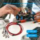 thumbnail image 2 of 4pcs 5mm Kits de luces LED rojas para 1/12 1/18 1/10 1/8 Axial Scx10 Traxxas RC Cars Tmvgtek juguetes de los niños, 2 of 9