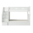 thumbnail image 5 of Columbia Staircase Bunk Bed Twin over Twin in Multiple Colors and Configurations, 5 of 6