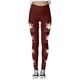 thumbnail image 4 of WILLBEST Leggings de Mujer, Cintura Alta, para Entrenamiento, Yoga, Pantalones Suaves, Elásticos, con Estampado Navideño, Bloques de Color, Cómodos, para Fitness Grande, 4 of 4
