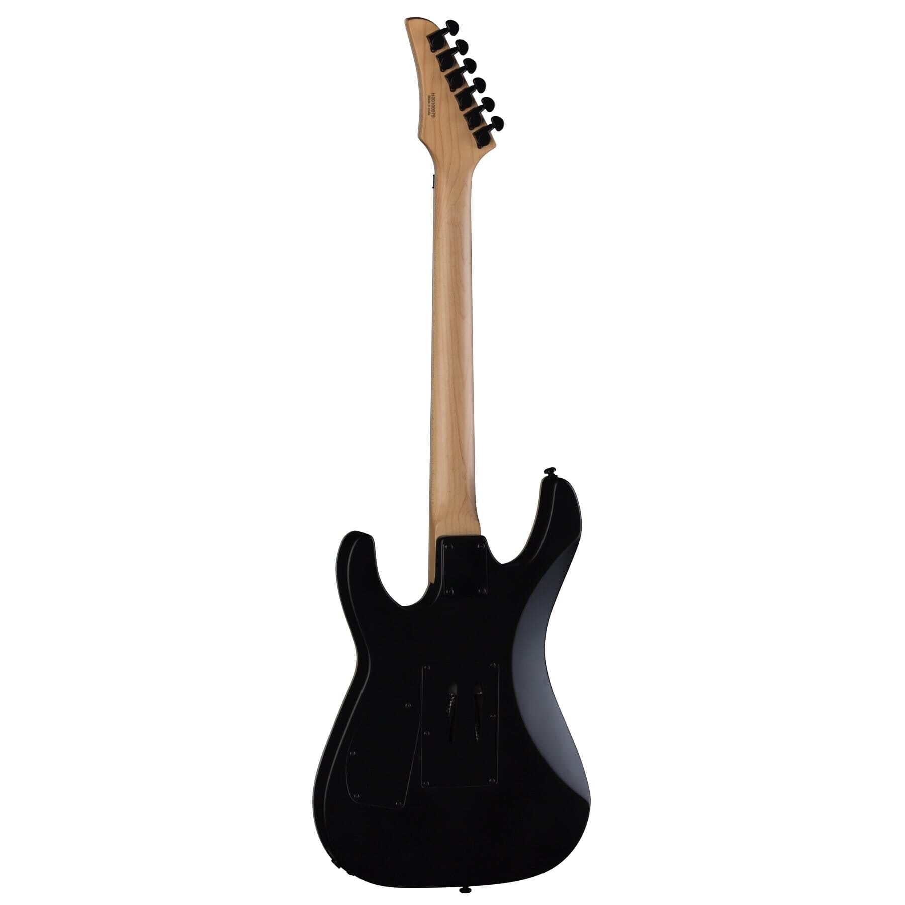 Dean MDX F BKS Floyd Electric Guitar, Black Satin