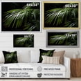 thumbnail image 4 of Designart "Palm Trees Euphony II" Floral Floater Framed Wall Art Living Room, 4 of 7