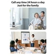 thumbnail image 2 of Radio Appel, Interphones Portables Voix Interphones - Interphone Chambre Appelant 2 Interphones Chambre à Chambre Appelant Bidirectionnel s'Adapte Bureau Distance Interphones Portables à Voix Portable Interphone, 2 of 6