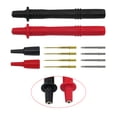 thumbnail image 4 of Multímetro Digital Sunnimix con Clips Punta de prueba Accesorios de Teléfono Inteligente Móvil duradero Kit de cables de prueba electrónicos, 4 of 8