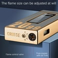 thumbnail image 2 of QuLuJing Fathers Day Gift Ideas, Solar Charging Inflatable Lighter Windproof Metal Lighter, 2 of 7