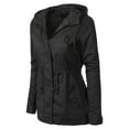 thumbnail image 6 of MixMatchy Women's Casual Lightweight Military Safari Anorak Utility Jacket, 6 of 7