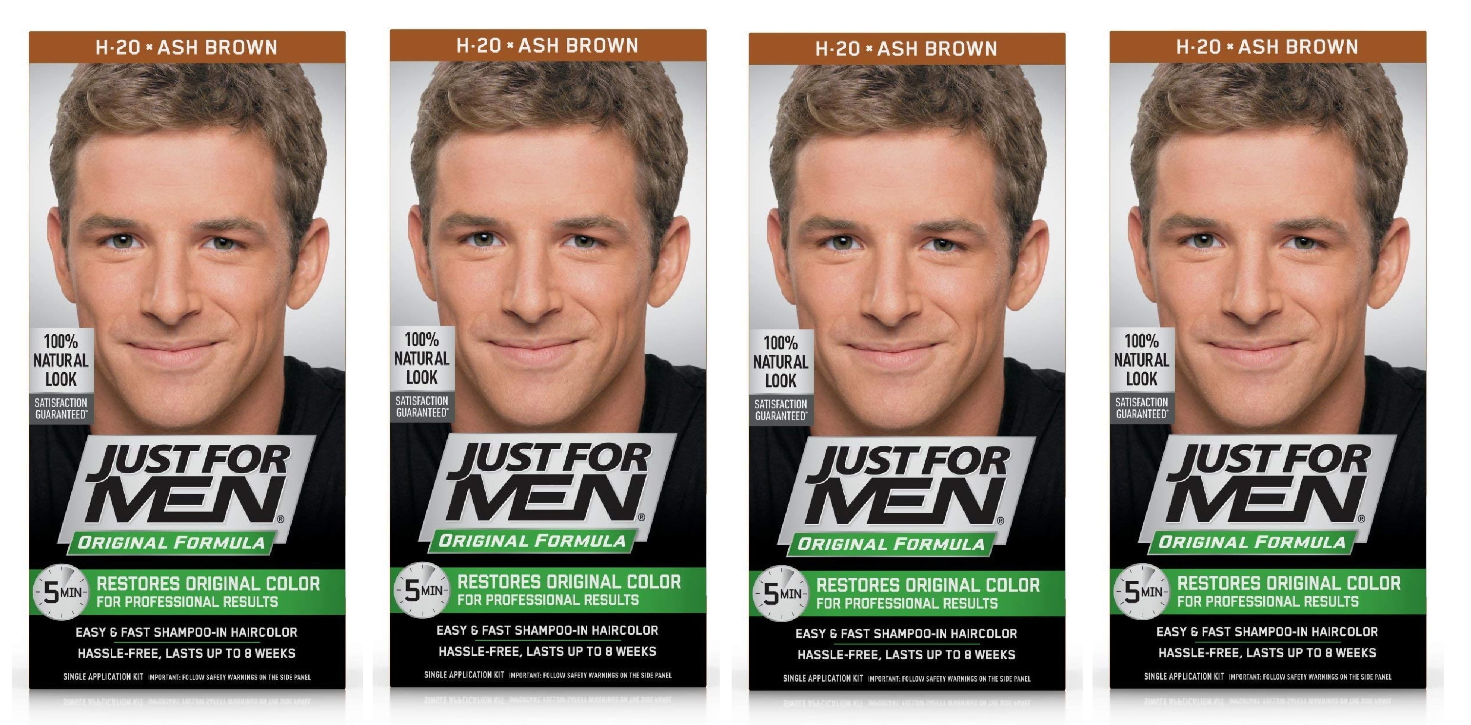 Just For Men Original Formula Restores Original Color H20 Ash