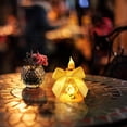 thumbnail image 4 of sruoe Decoration LED Candle Light, Flameless Candles, Flickering Fake Candles, Pumpkin Lantern Electronic Candle, Electric Tea Candles for Halloween, Christmas, Holiday, Anniversary, Wedding, Party, 4 of 6