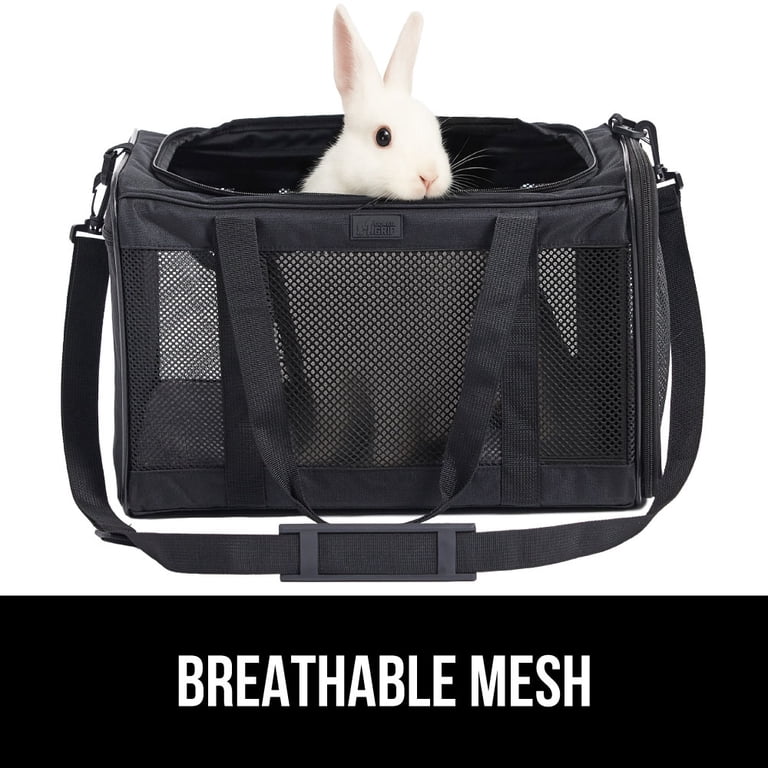 Gorilla Grip Cat Carrier, 17x11x11 inches, Up to 15 lbs, Travel
