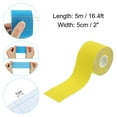 thumbnail image 2 of Uxcell 16.4ft x 2" Aerial Hoop Tape Athletic Tape Adhesive Tape Yellow, 2 of 7