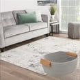 thumbnail image 6 of Cotton Rope Storage Basket Woven Decor Blanket Hamper with Handles Great for Living Room/Nursery/Laundry/Toys/Pillows/Throw/Towels/Gift -, 6 of 7