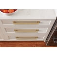 thumbnail image 2 of Amerock Medora 12-5/8 inch (320mm) Center-to-Center Rectangle Champagne Bronze Cabinet Pull Backplate, 2 of 6