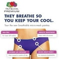 thumbnail image 4 of Fruit of the Loom Women's 5 Pack Premium Breathable Bikini, Fashion Assorted, 6, 4 of 4