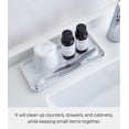thumbnail image 3 of Yamazaki Home Vanity Tray - Flat - Two Sizes, White, Steel, 4" x 8.5", No Assembly, 3 of 7