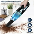 thumbnail image 2 of ELEGIANT Car Vacuum Cordless Handheld Vacuum Cleaner with USB Charging, Powerful Suction For Home & Auto, 2 of 9
