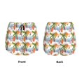 thumbnail image 5 of Lsque Gnome and Surfing Printed Women's Running Shorts with Liner Pockets,Elastic Quick Dry Workout Athletic Gym Yoga Shorts,Womens High Waist Shorts-, 5 of 9