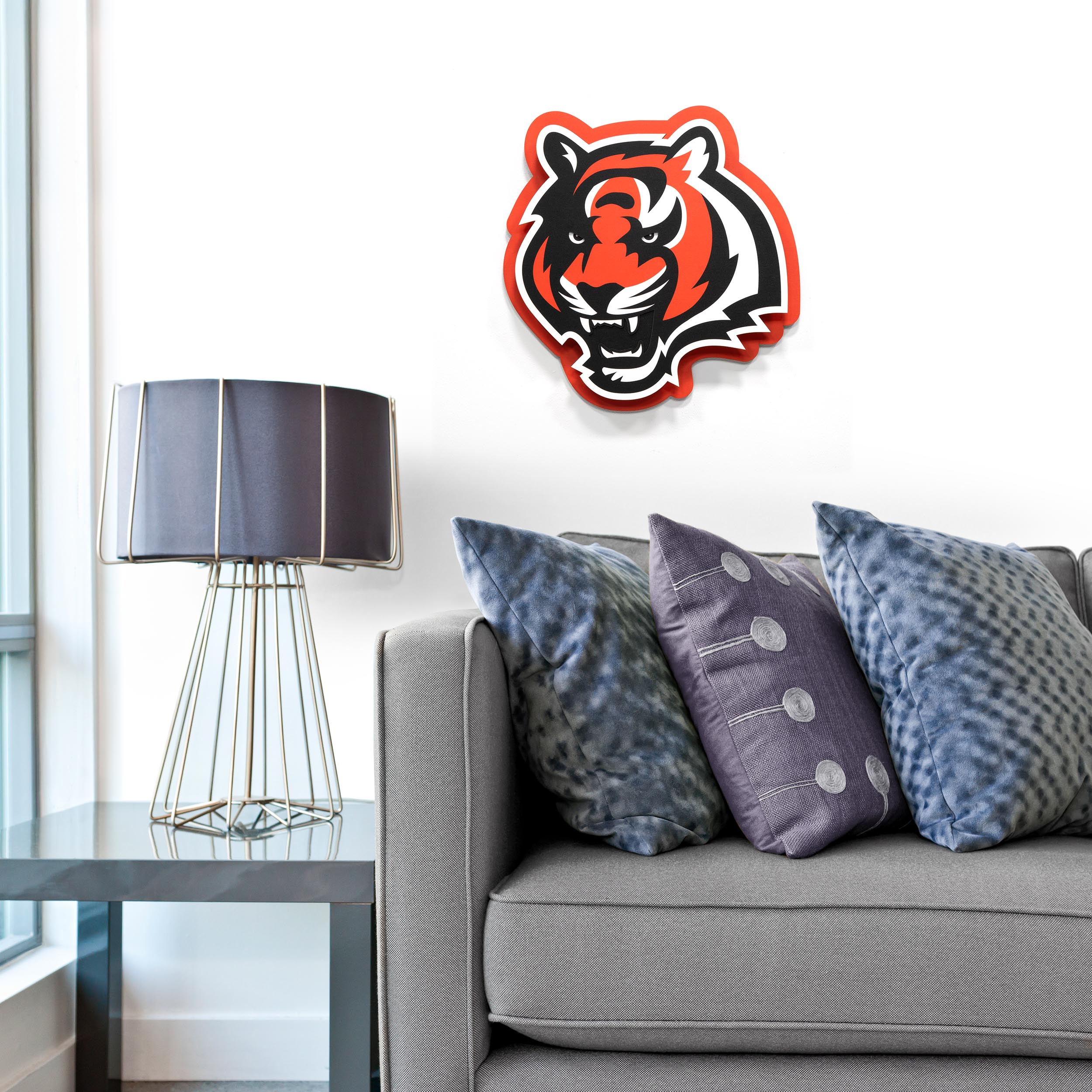 YouTheFan NFL Cincinnati Bengals 3DX Die Cut Wall Art