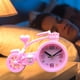 thumbnail image 3 of Reloj Despertador para Dormitorio,Reloj de Escritorio Silencioso en Forma de Bicicleta,7.01x4.72x2.36In Plástico Operado Por Batería Azul para Niños Sala de Estudio Reloj Despertador para Niños,Decora, 3 of 6
