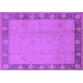 thumbnail image 1 of Ahgly Company Indoor Rectangle Oriental Purple Industrial Area Rugs, 4' x 6', 1 of 4