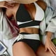 thumbnail image 1 of Traje de baño para mujer, bikini con tirantes, traje de baño dividido, trajes de baño para mujer, conjuntos de bikini para mujer, trajes de baño bikini para mujer, 1 of 9