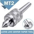 thumbnail image 5 of Desiderio MT2 0.001 Torno de acero de precisión Herramienta cónica central viva Rodamiento triple para herramienta de torno de corte CNC para torno de madera y metal, 5 of 5