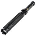 thumbnail image 1 of Tácticas de autodefensa de emergencia Linterna de autodefensa de emergencia de aleación de aluminio con bastón impermeable LED recargable retráctil (negro), 1 of 3