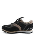 thumbnail image 4 of PATRIZIA FIODH Women’s Retro Fashion Sneaker – Mixed Material Lace-Up with Cushioned Insole, 4 of 9