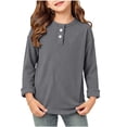 thumbnail image 3 of Tranfacy Kids Boys and Girls 1 to 11 Years Fall Hoodless Sweatshirts Green Stripe Fake 2 Piece Thin Long Sleeve Round Neck Fashion Daily Tops, 3 of 5
